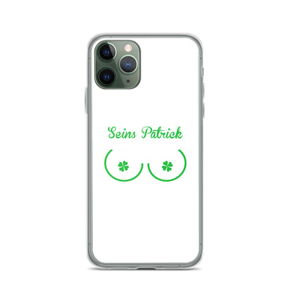 Coque iPhone Seins Saint Patrick - Sedurro
