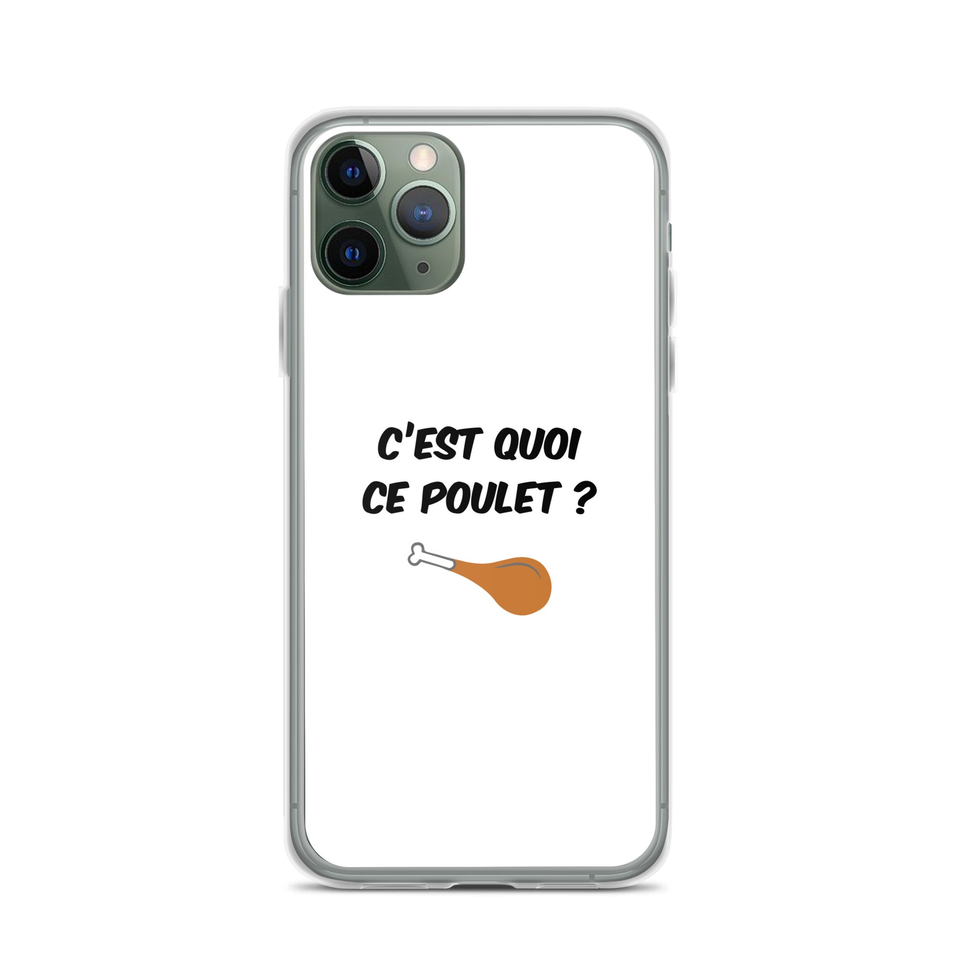 Coque iPhone C'est quoi ce poulet iPhone 11 Pro - Sedurro