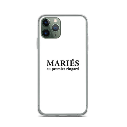 Coque iPhone Mariés au premier ringard iPhone 11 Pro - Sedurro