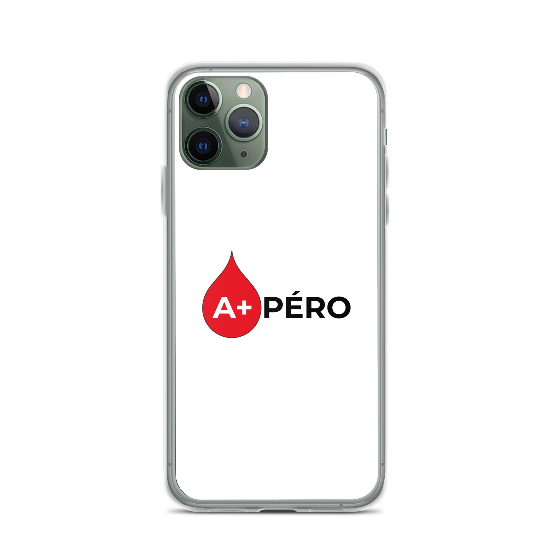Coque iPhone Apéro groupe sanguin A+ iPhone 11 Pro - Sedurro