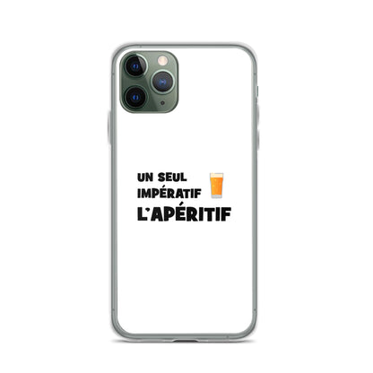 Coque iPhone Un seul impératif L'apéritif - Sedurro