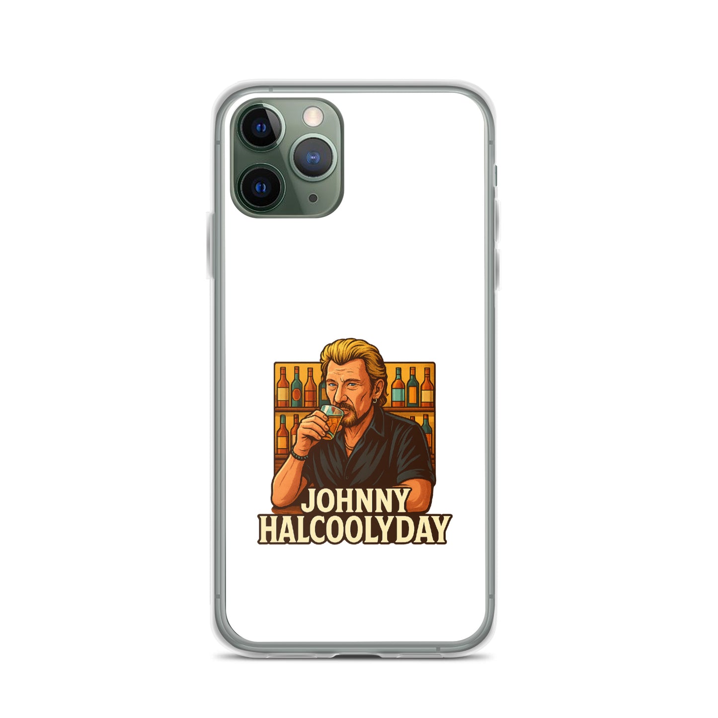 Coque iPhone Johnny Halcoolyday - Sedurro