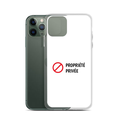 Coque iPhone Propriété privée iPhone 11 Pro - Sedurro