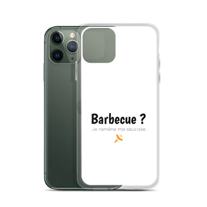 Coque iPhone Barbecue je ramène ma saucisse iPhone 11 Pro - Sedurro