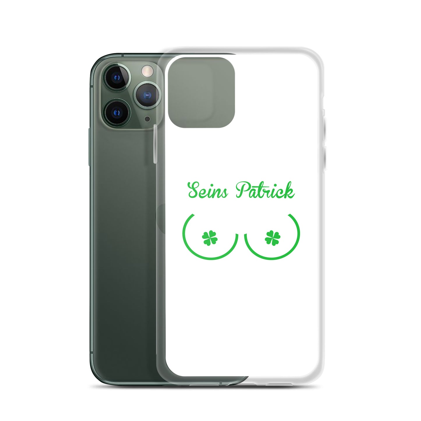 Coque iPhone Seins Saint Patrick - Sedurro