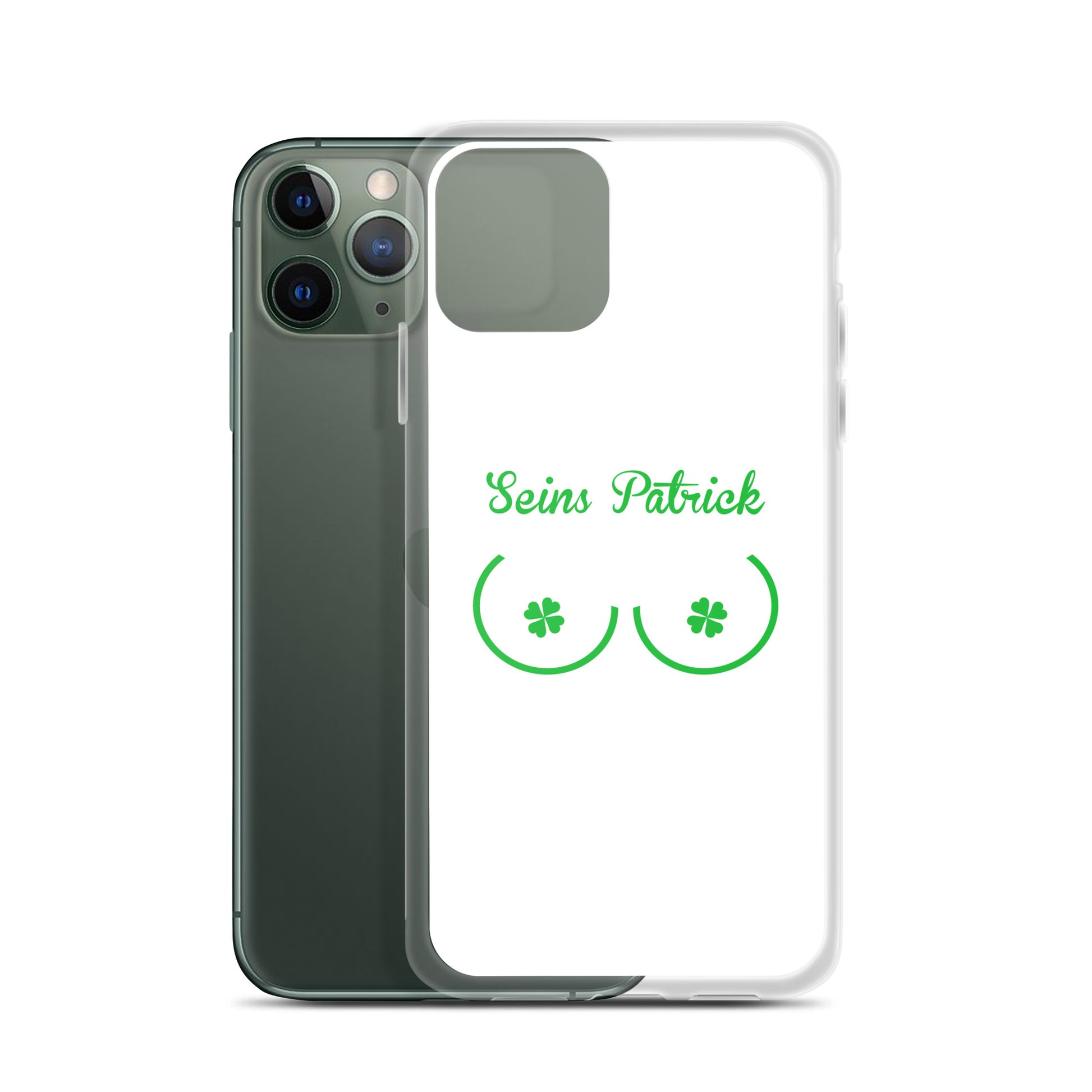 Coque iPhone Seins Saint Patrick - Sedurro
