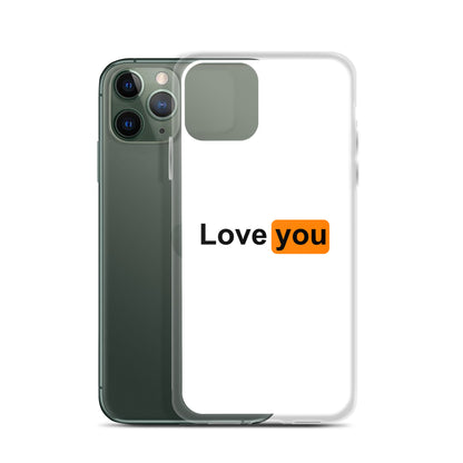 Coque iPhone Love you logo PH - Sedurro