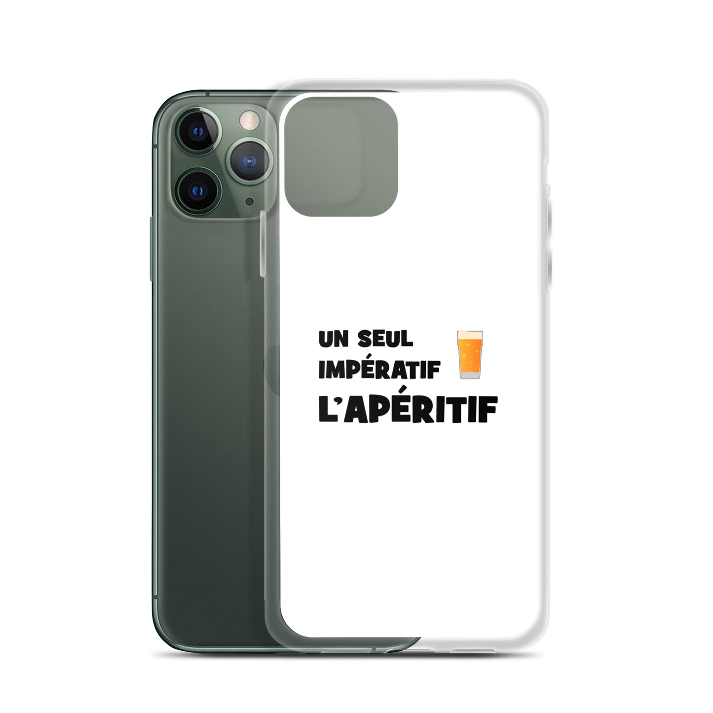 Coque iPhone Un seul impératif L'apéritif - Sedurro