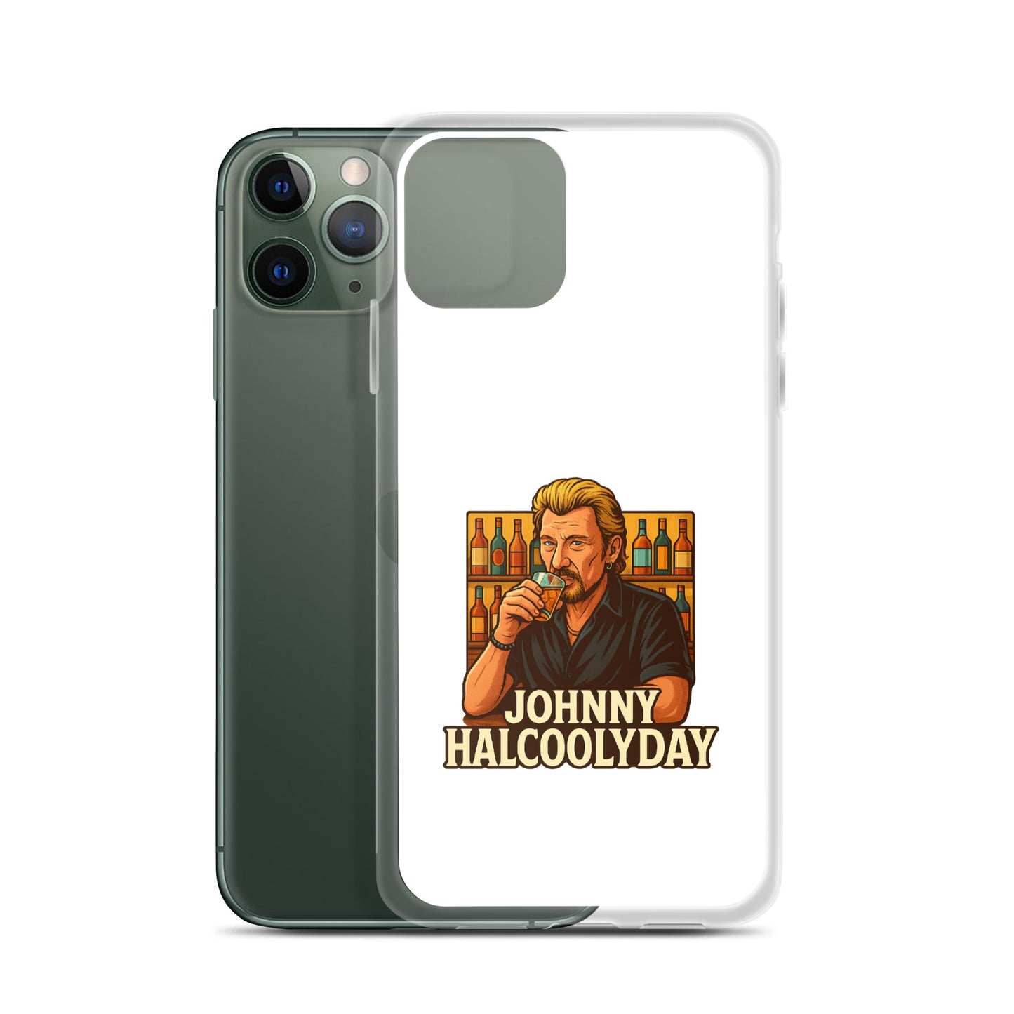 Coque iPhone Johnny Halcoolyday - Sedurro