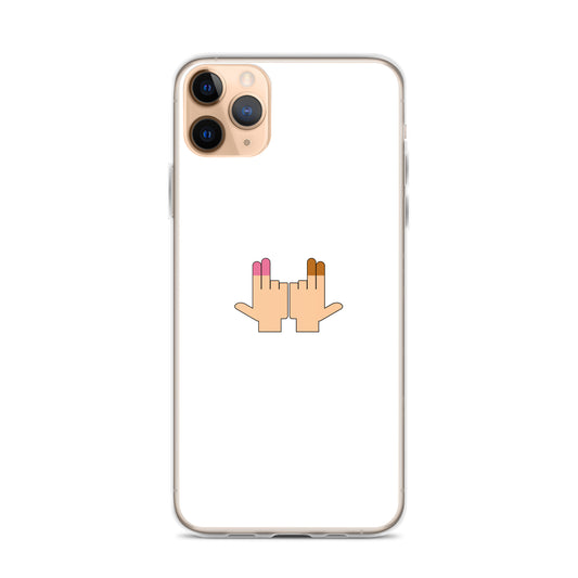Coque iPhone DP Double péné signe du J seul iPhone 11 Pro Max - Sedurro