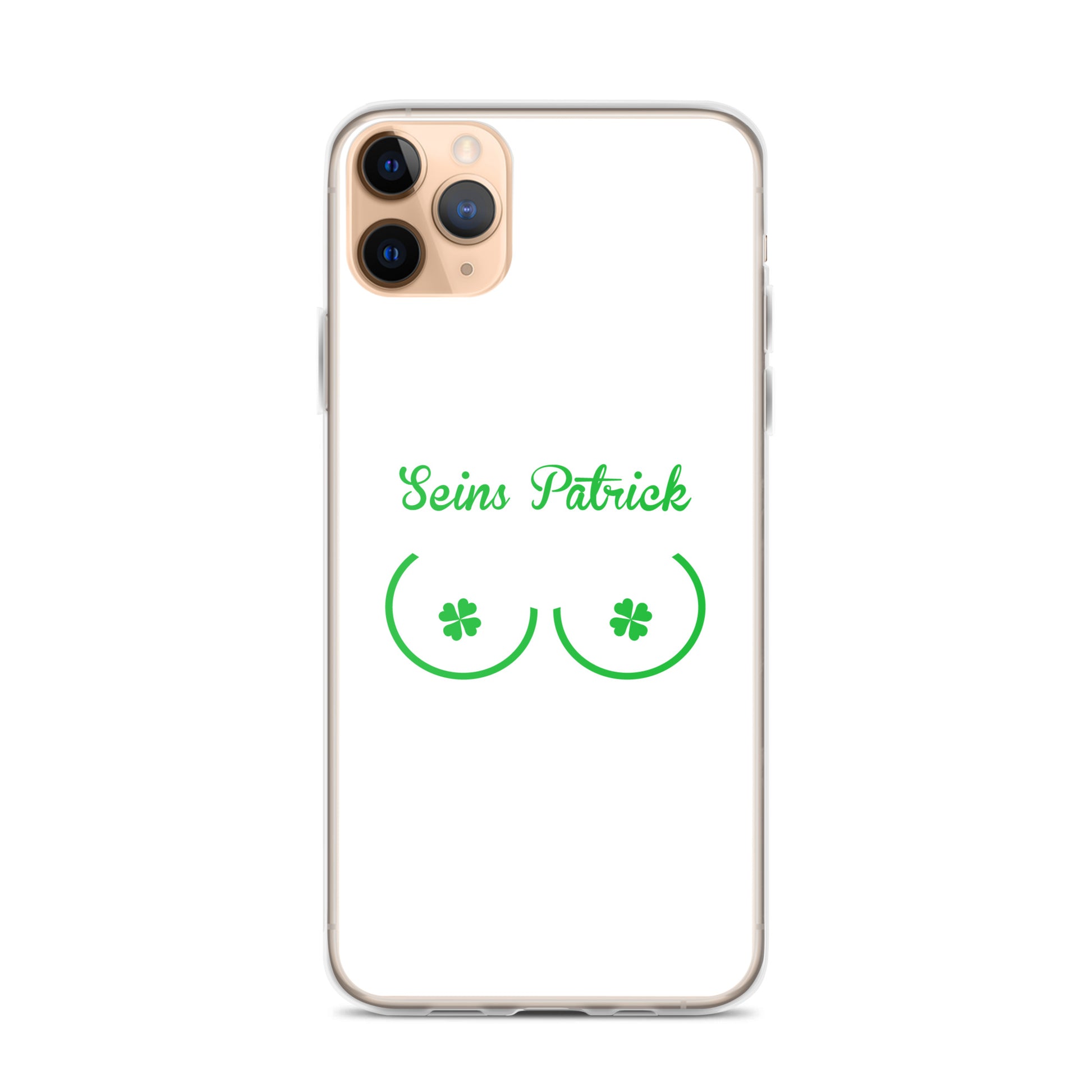 Coque iPhone Seins Saint Patrick - Sedurro