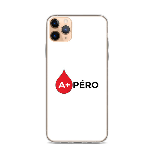 Coque iPhone Apéro groupe sanguin A+ iPhone 11 Pro Max - Sedurro
