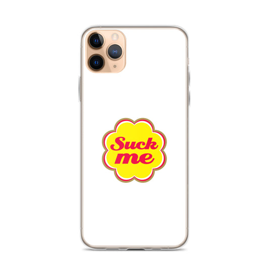 Coque iPhone Suck me sucette chupa iPhone 11 Pro Max - Sedurro