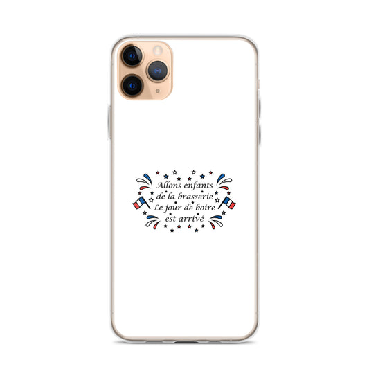 Coque iPhone Allons enfants de la brasserie - Sedurro