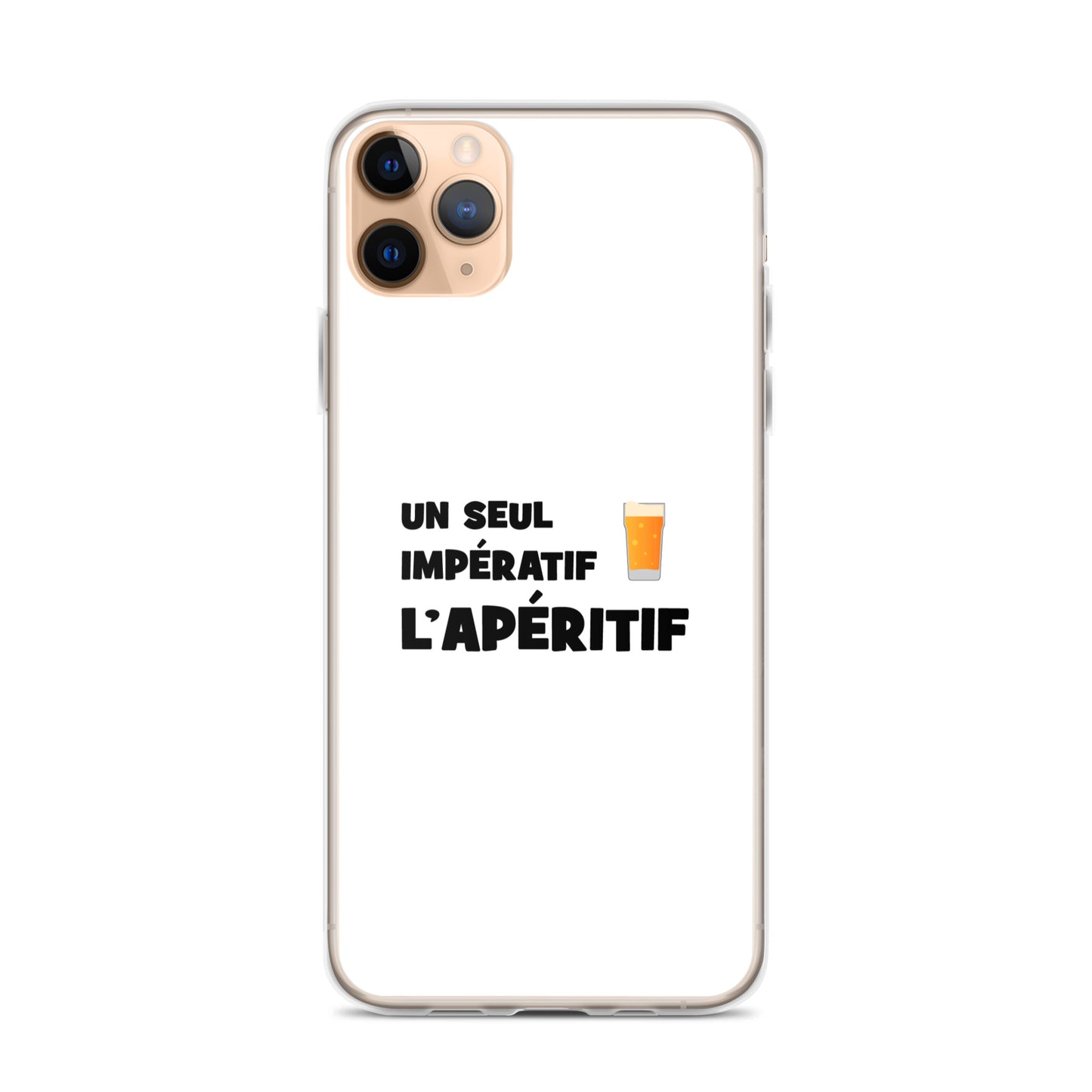 Coque iPhone Un seul impératif L'apéritif - Sedurro