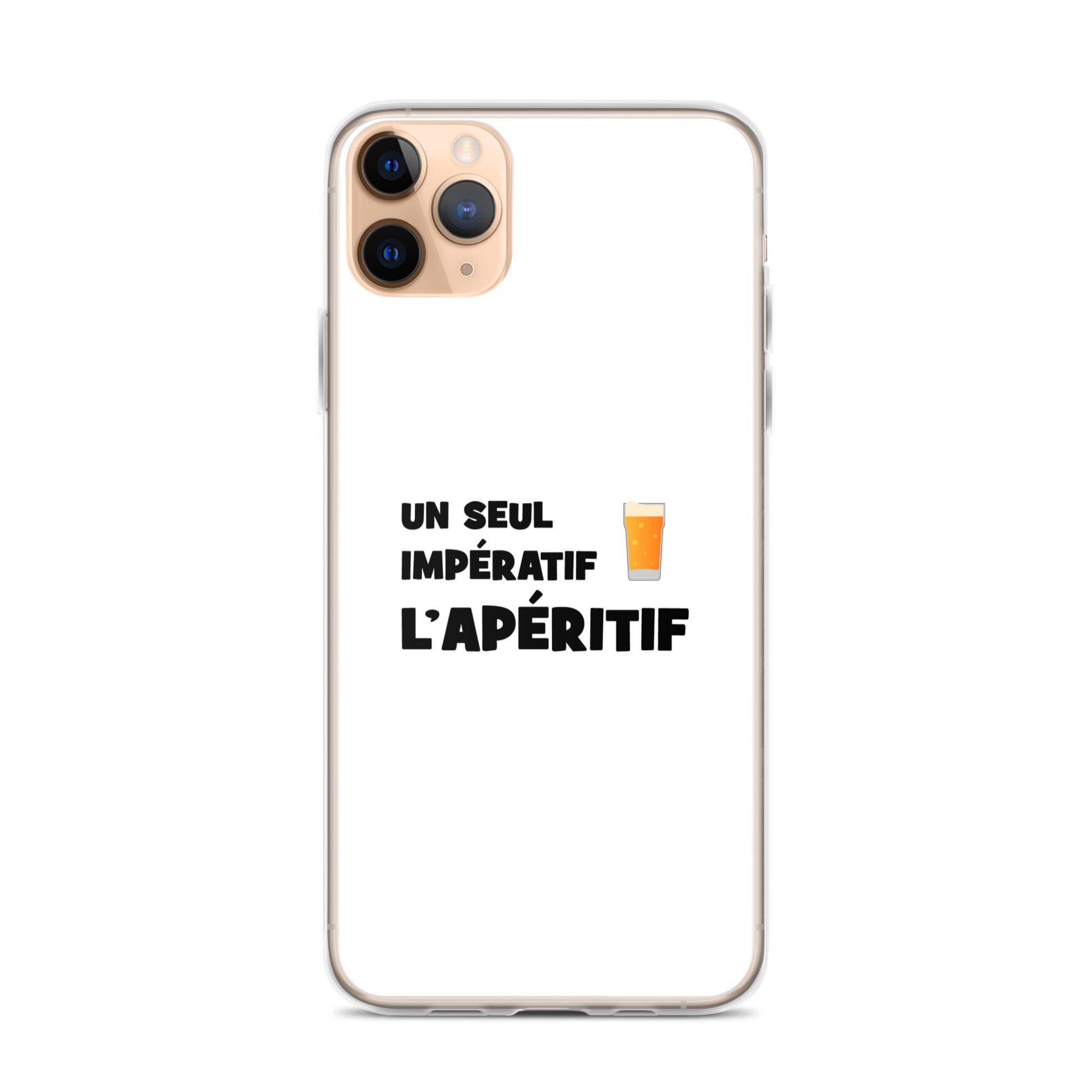 Coque iPhone Un seul impératif L'apéritif - Sedurro