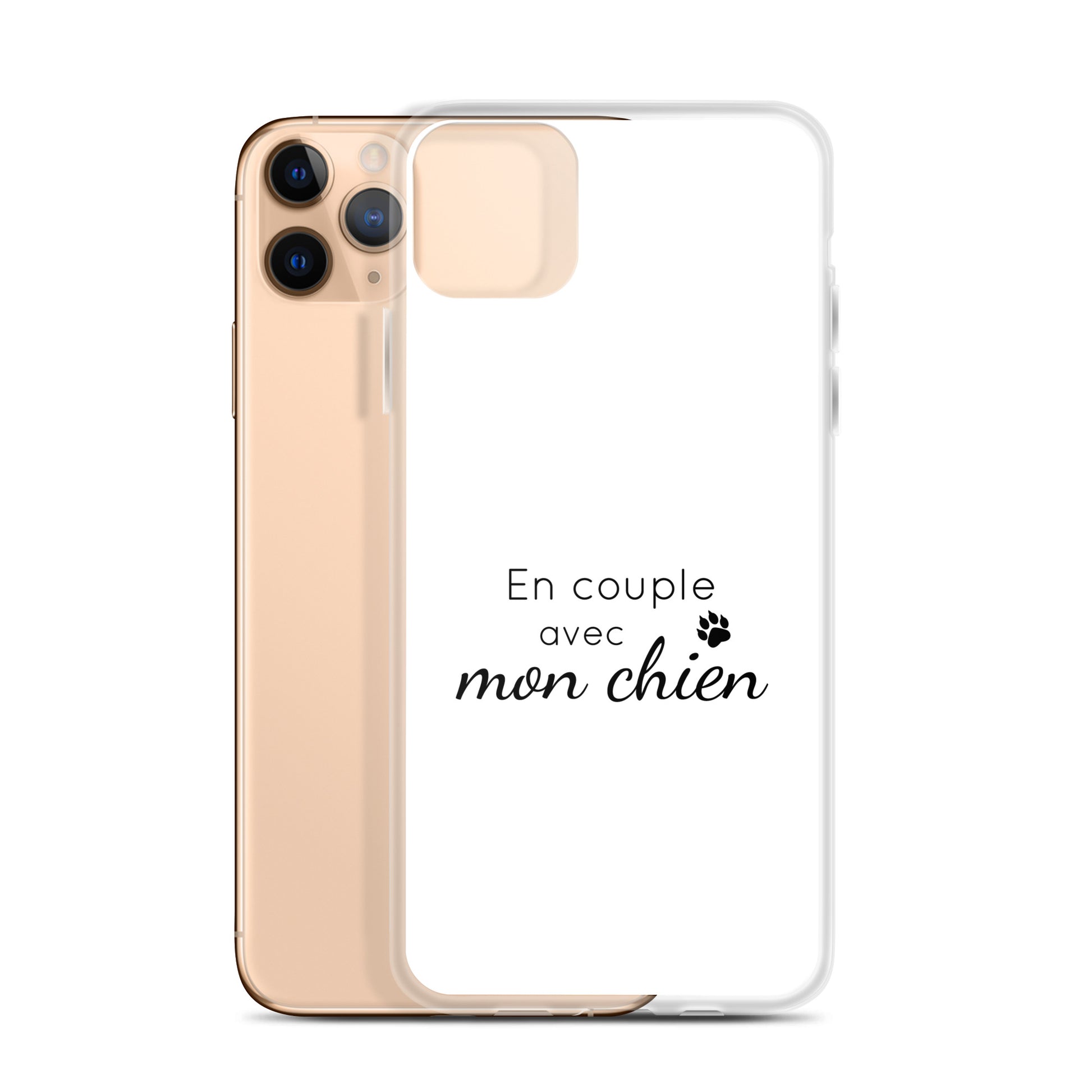 Coque iPhone En couple avec mon chien iPhone 11 Pro Max - Sedurro