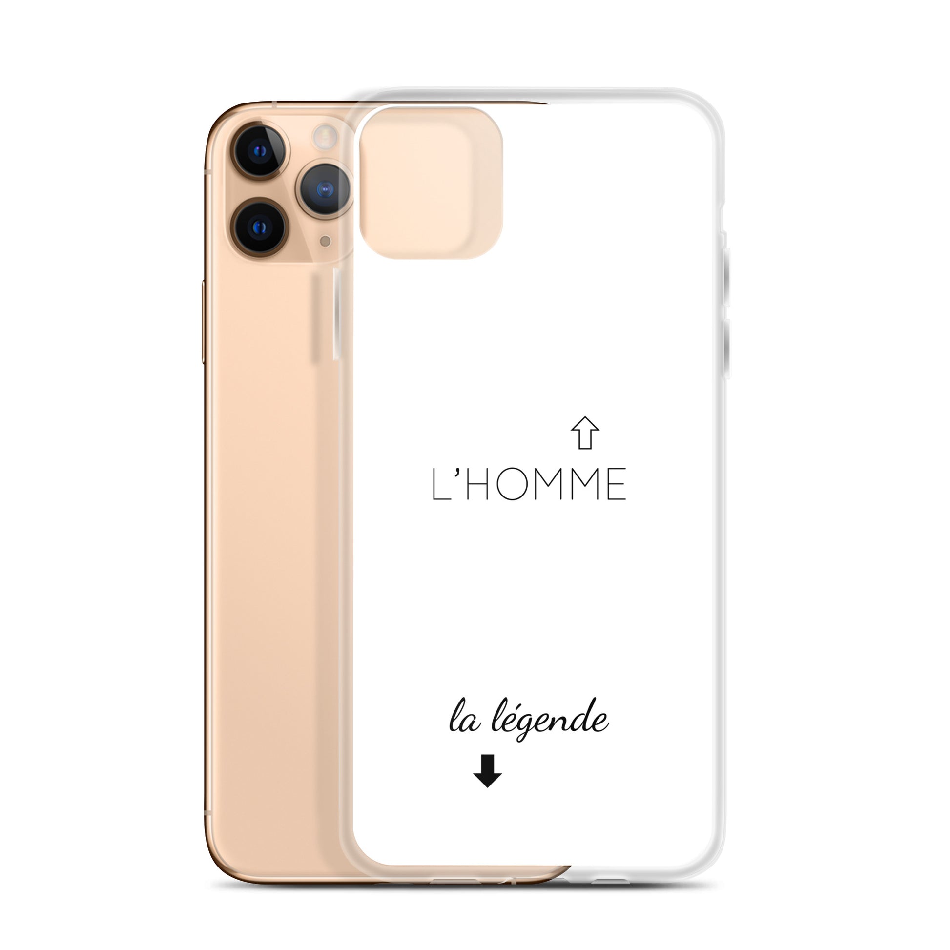 Coque iPhone L'homme et la légende iPhone 11 Pro Max - Sedurro