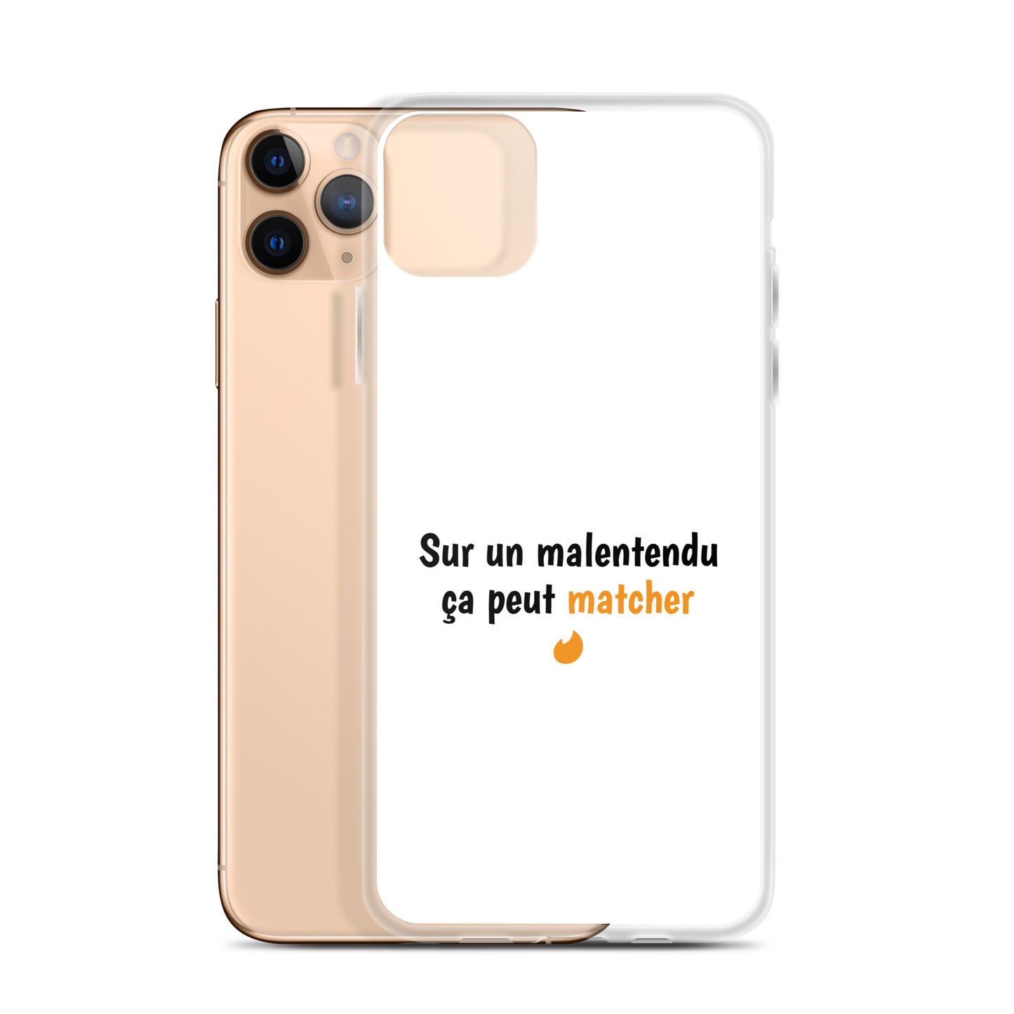 Coque iPhone Sur un malentendu ça peut matcher iPhone 11 Pro Max - Sedurro