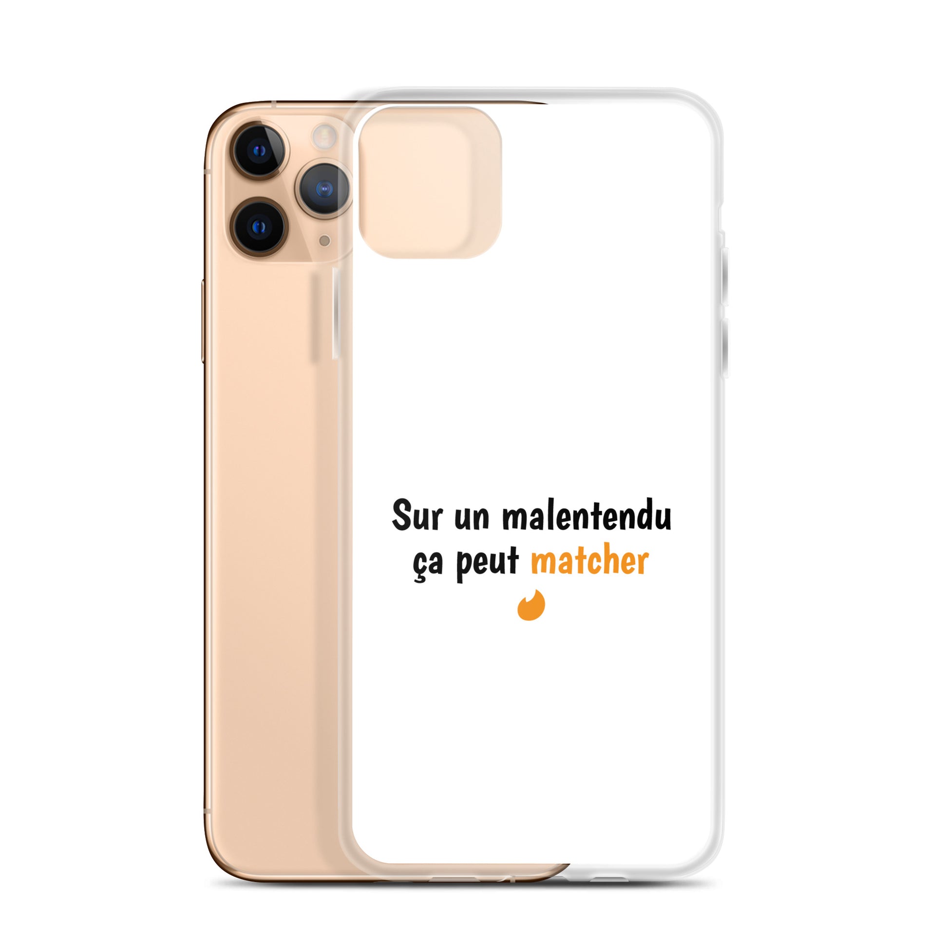 Coque iPhone Sur un malentendu ça peut matcher iPhone 11 Pro Max - Sedurro