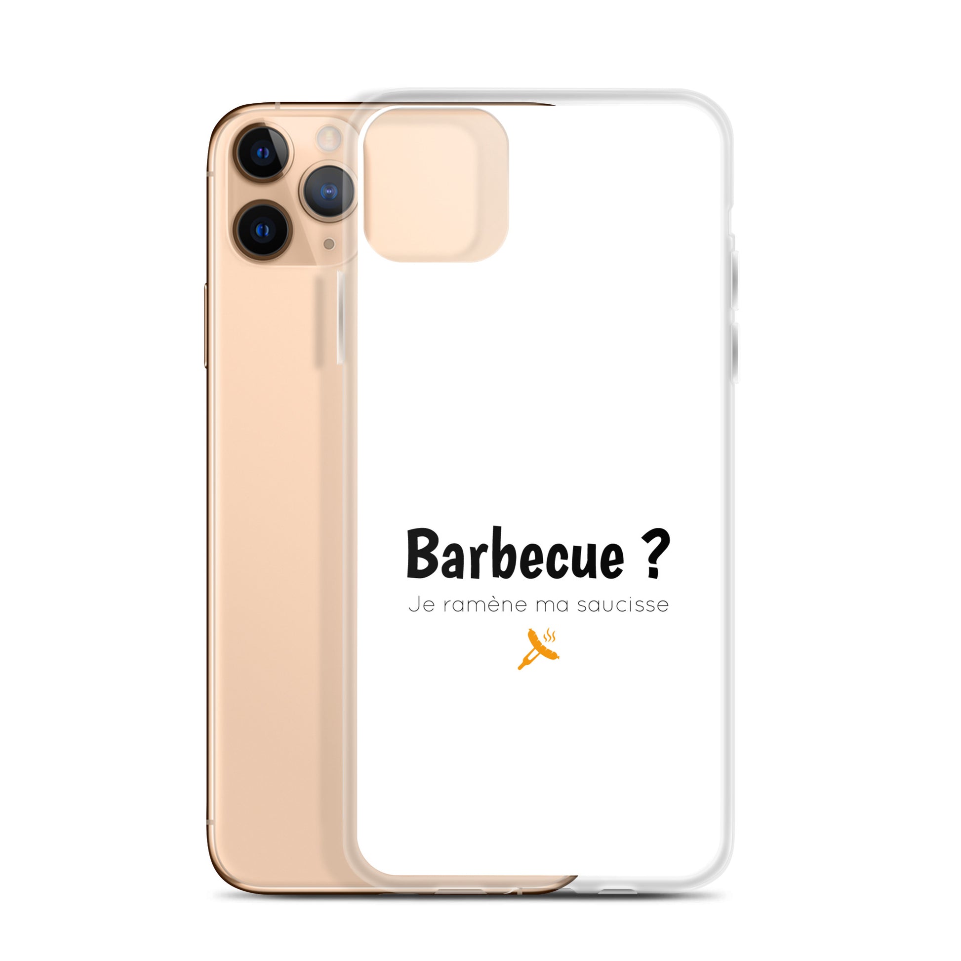 Coque iPhone Barbecue je ramène ma saucisse iPhone 11 Pro Max - Sedurro