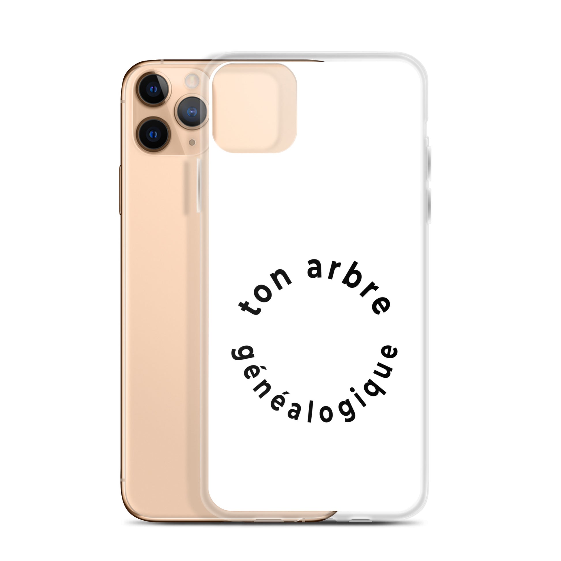 Coque iPhone Ton arbre généalogique en forme de cercle - Sedurro