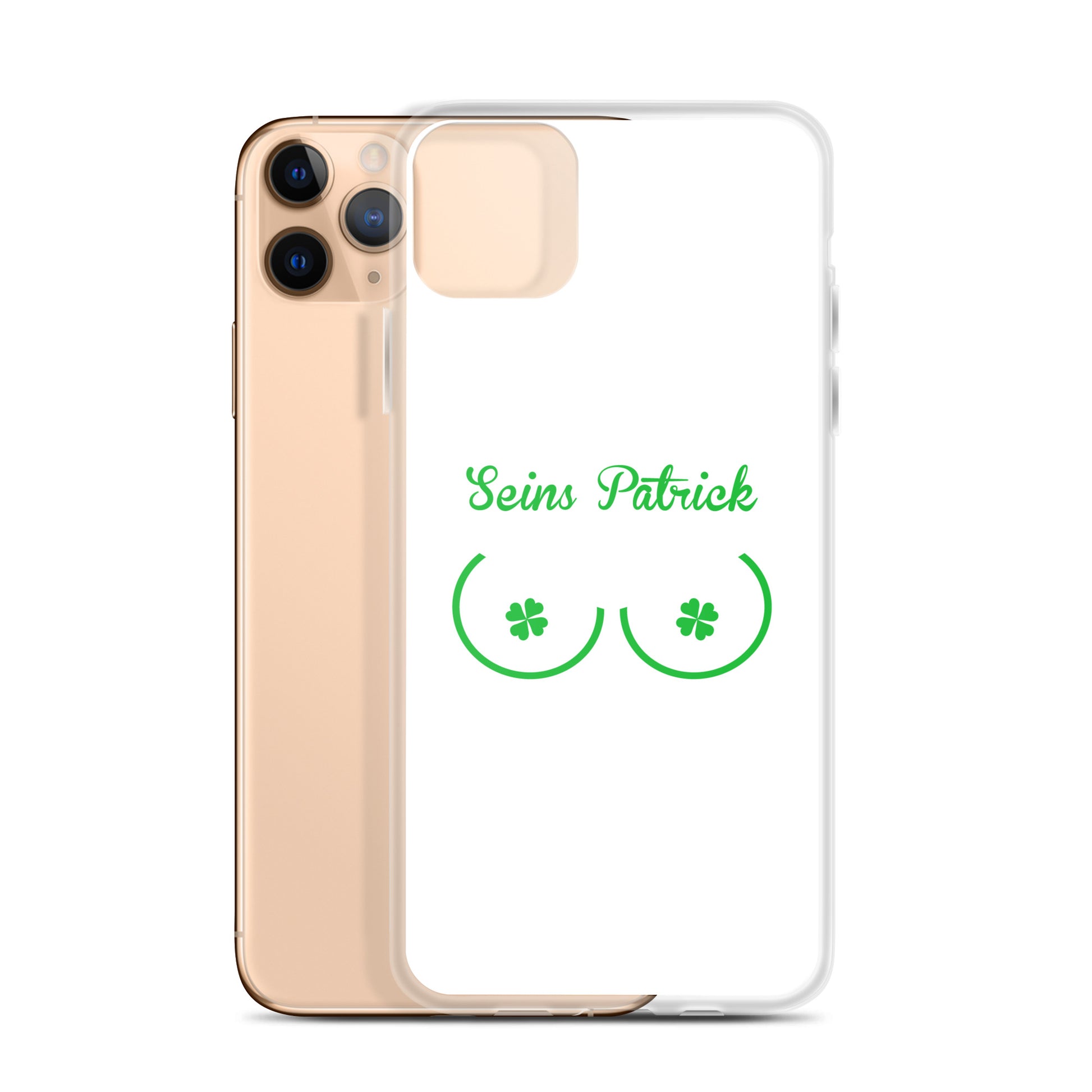 Coque iPhone Seins Saint Patrick - Sedurro
