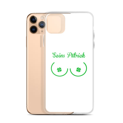 Coque iPhone Seins Saint Patrick - Sedurro