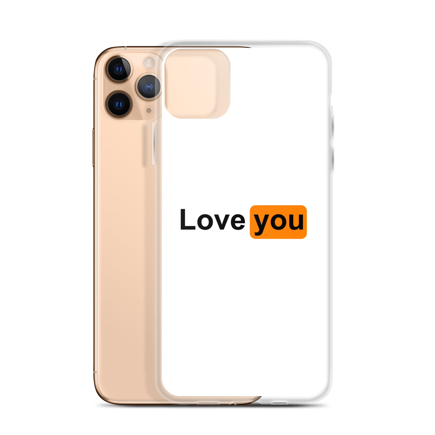 Coque iPhone Love you logo PH - Sedurro