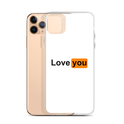 Coque iPhone Love you logo PH - Sedurro