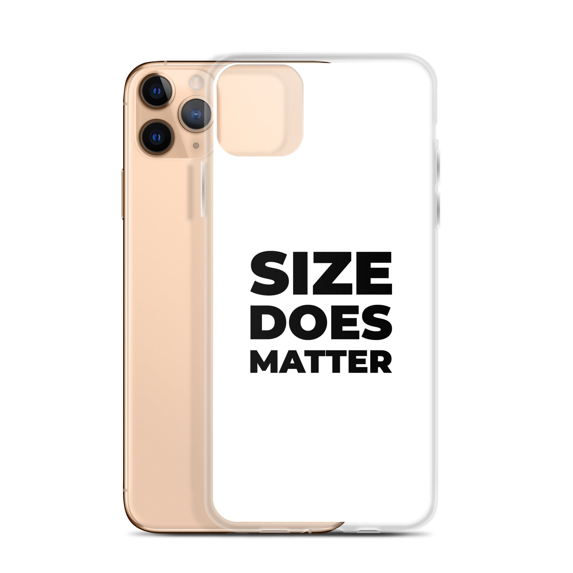 Coque iPhone Size does matter - Sedurro
