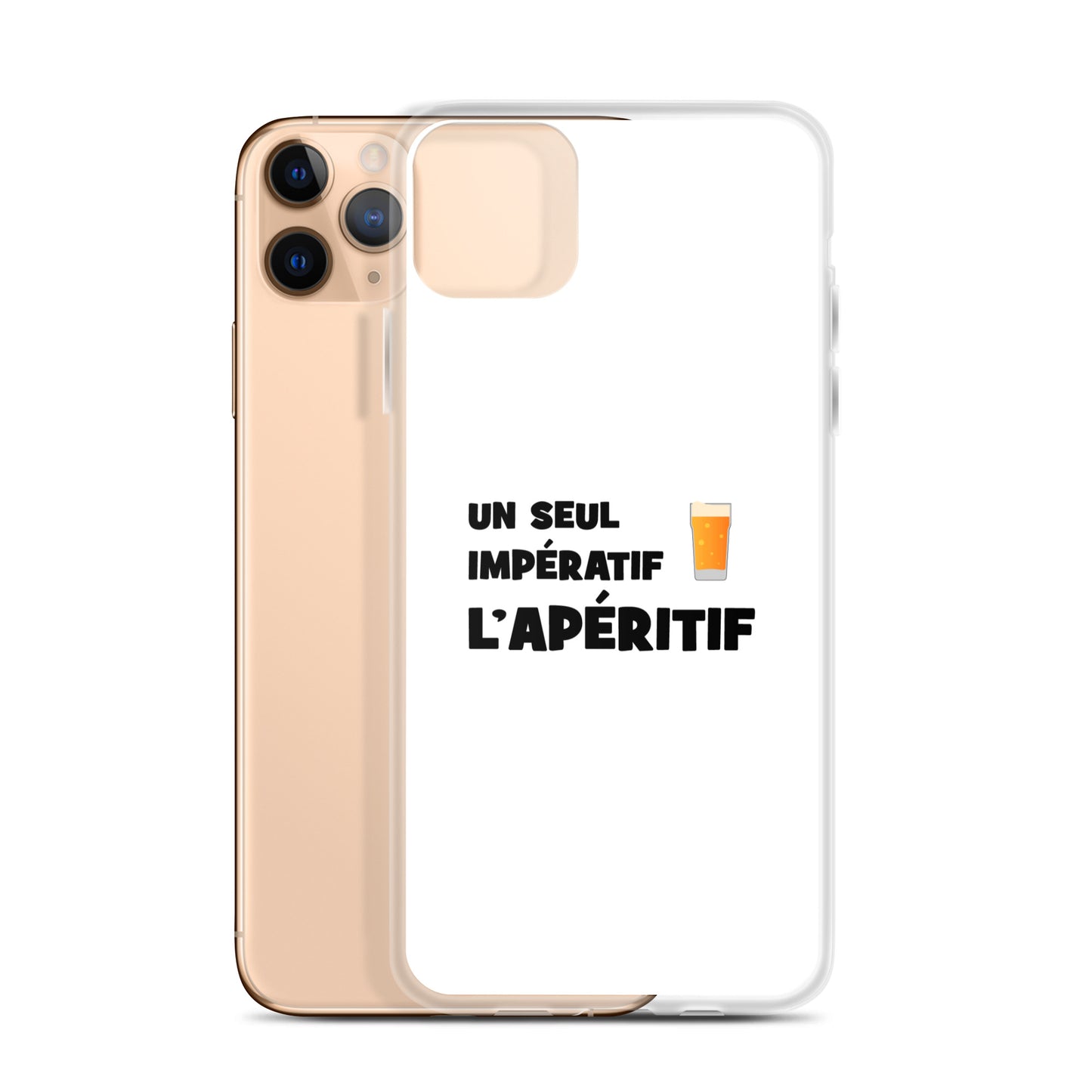 Coque iPhone Un seul impératif L'apéritif - Sedurro