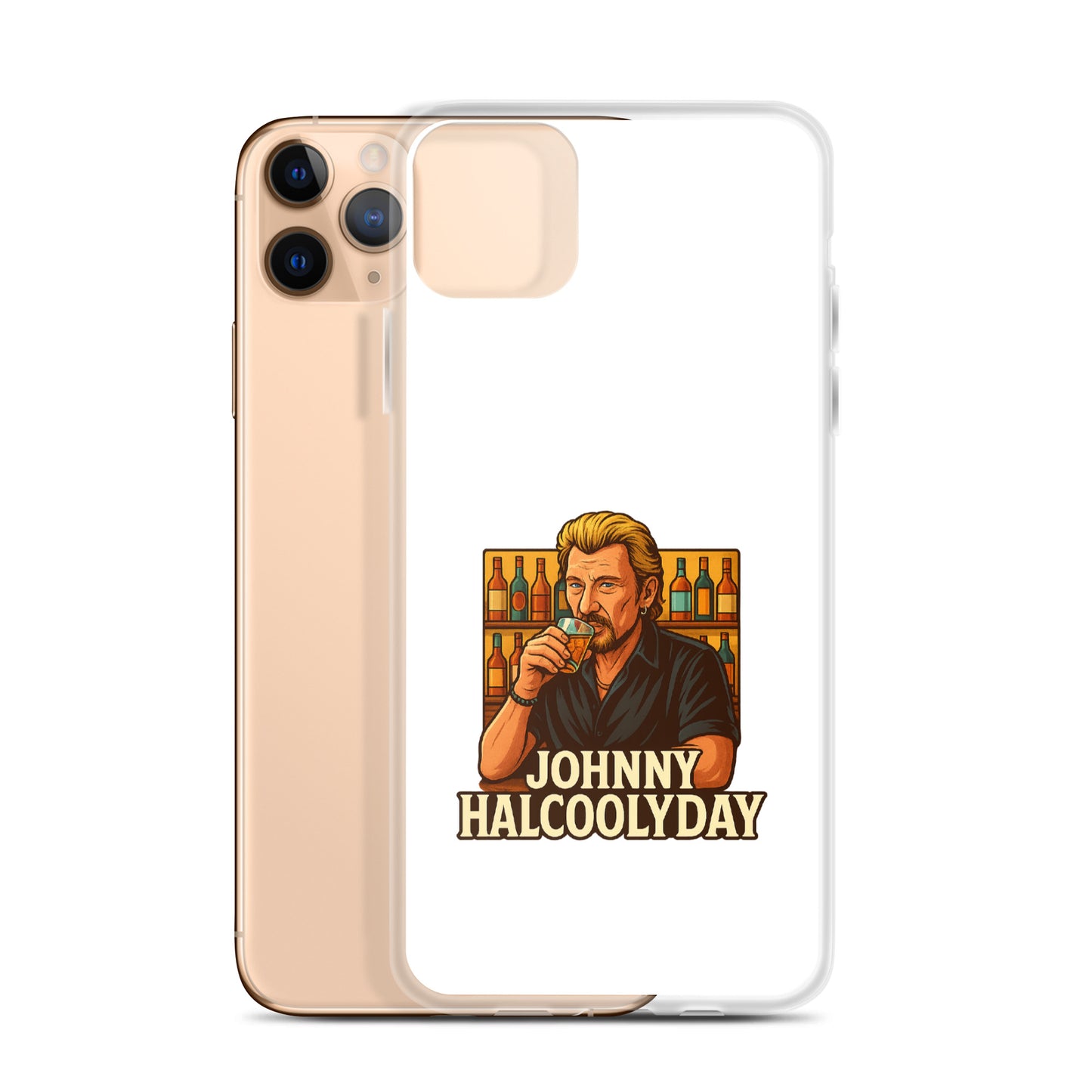 Coque iPhone Johnny Halcoolyday - Sedurro