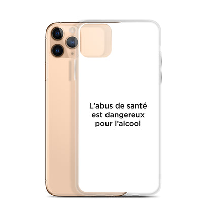Coque iPhone L'abus de santé est dangereux pour l'alcool - Sedurro