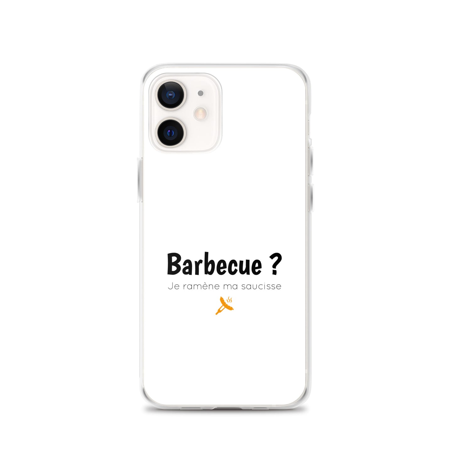Coque iPhone Barbecue je ramène ma saucisse - Sedurro