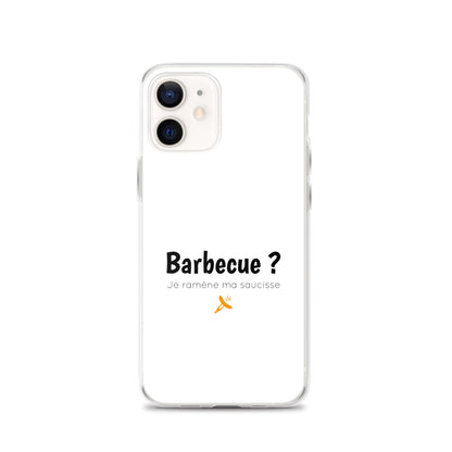 Coque iPhone Barbecue je ramène ma saucisse - Sedurro