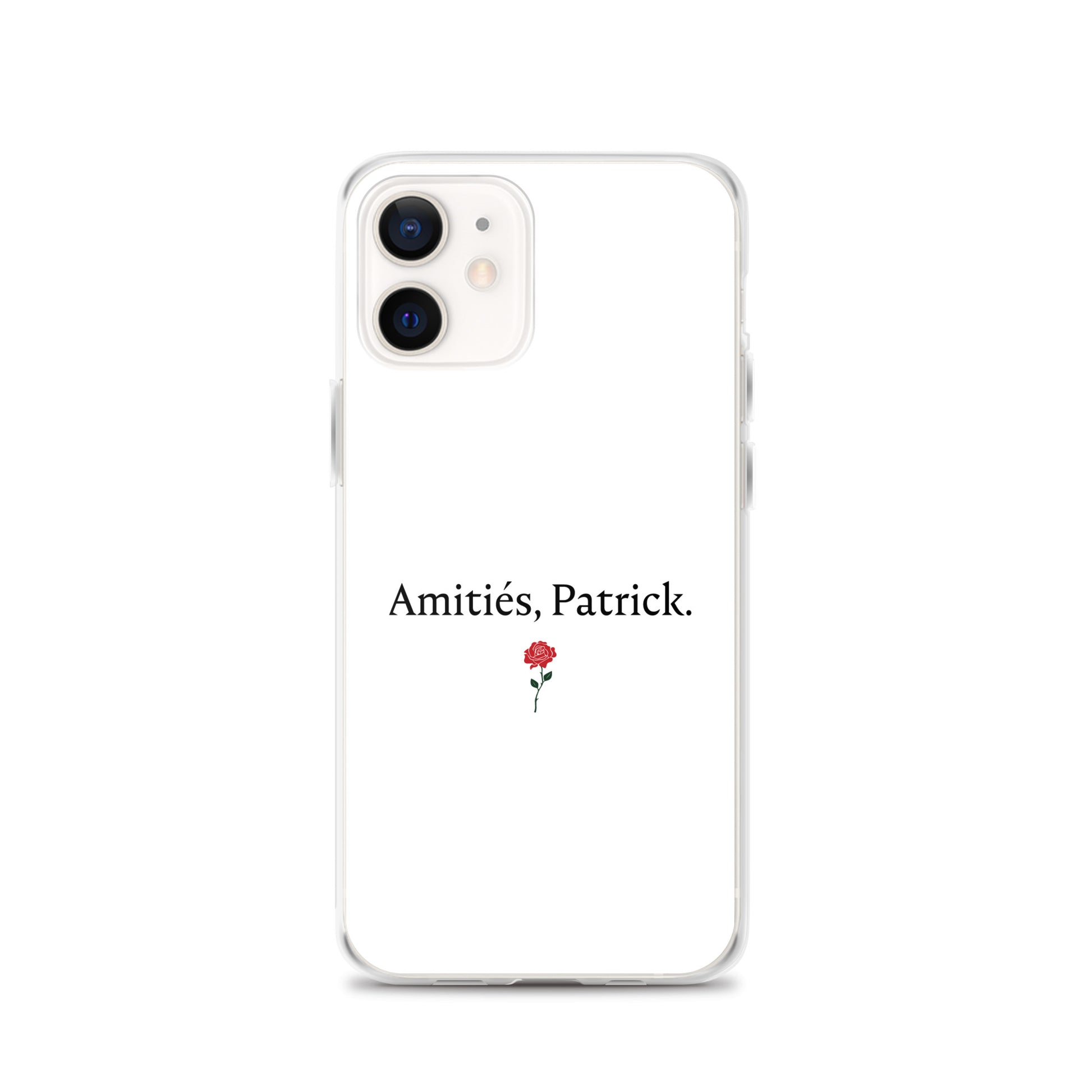 Coque iPhone Amitiés Patrick iPhone 12 - Sedurro