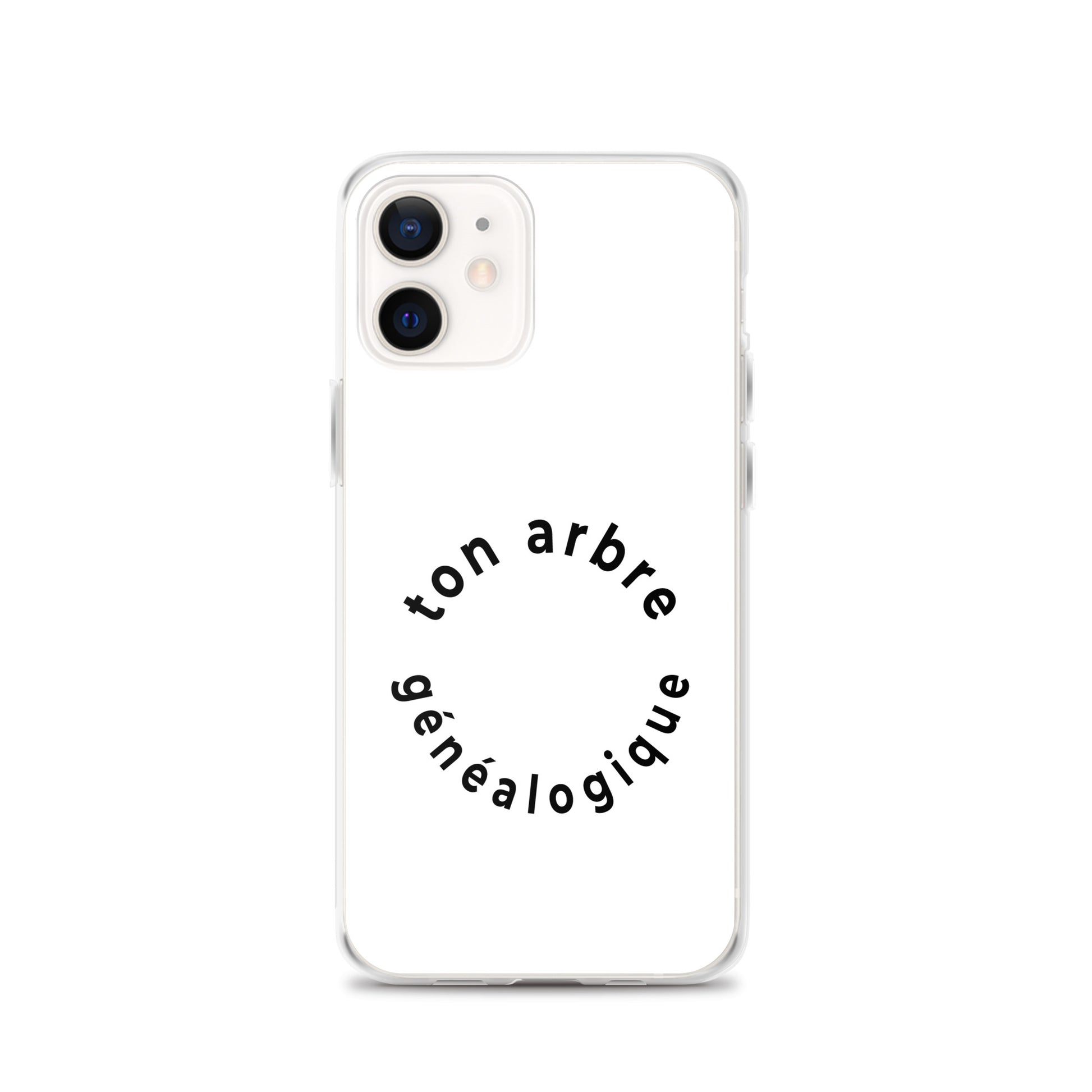 Coque iPhone Ton arbre généalogique en forme de cercle iPhone 12 - Sedurro