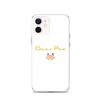Coque iPhone DP Double péné signe du J iPhone 12 - Sedurro
