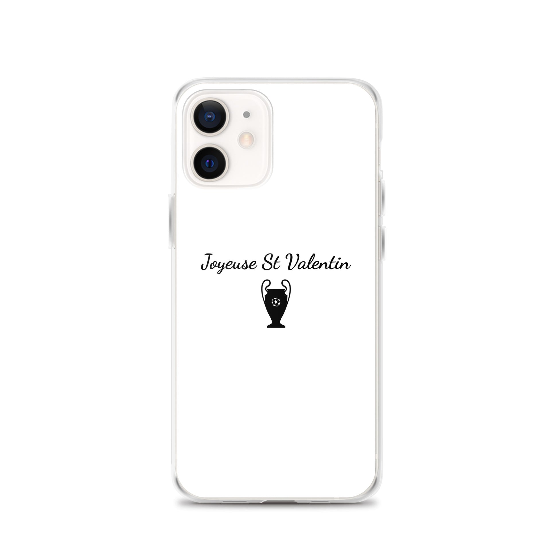 Coque iPhone Joyeuse Saint Valentin Ligue des Champions iPhone 12 - Sedurro