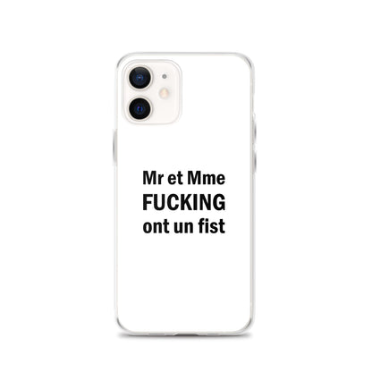Coque iPhone Mr et Mme Fucking ont un fist - Sedurro