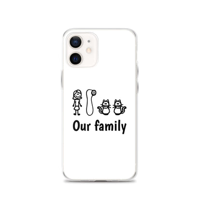 Coque iPhone Our family woman vibrator cats - Sedurro