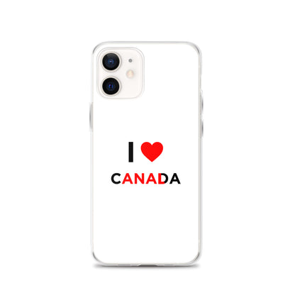 Coque iPhone I love Canada anal - Sedurro