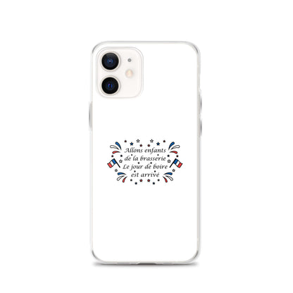 Coque iPhone Allons enfants de la brasserie - Sedurro