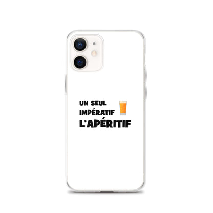 Coque iPhone Un seul impératif L'apéritif - Sedurro