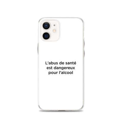 Coque iPhone L'abus de santé est dangereux pour l'alcool - Sedurro