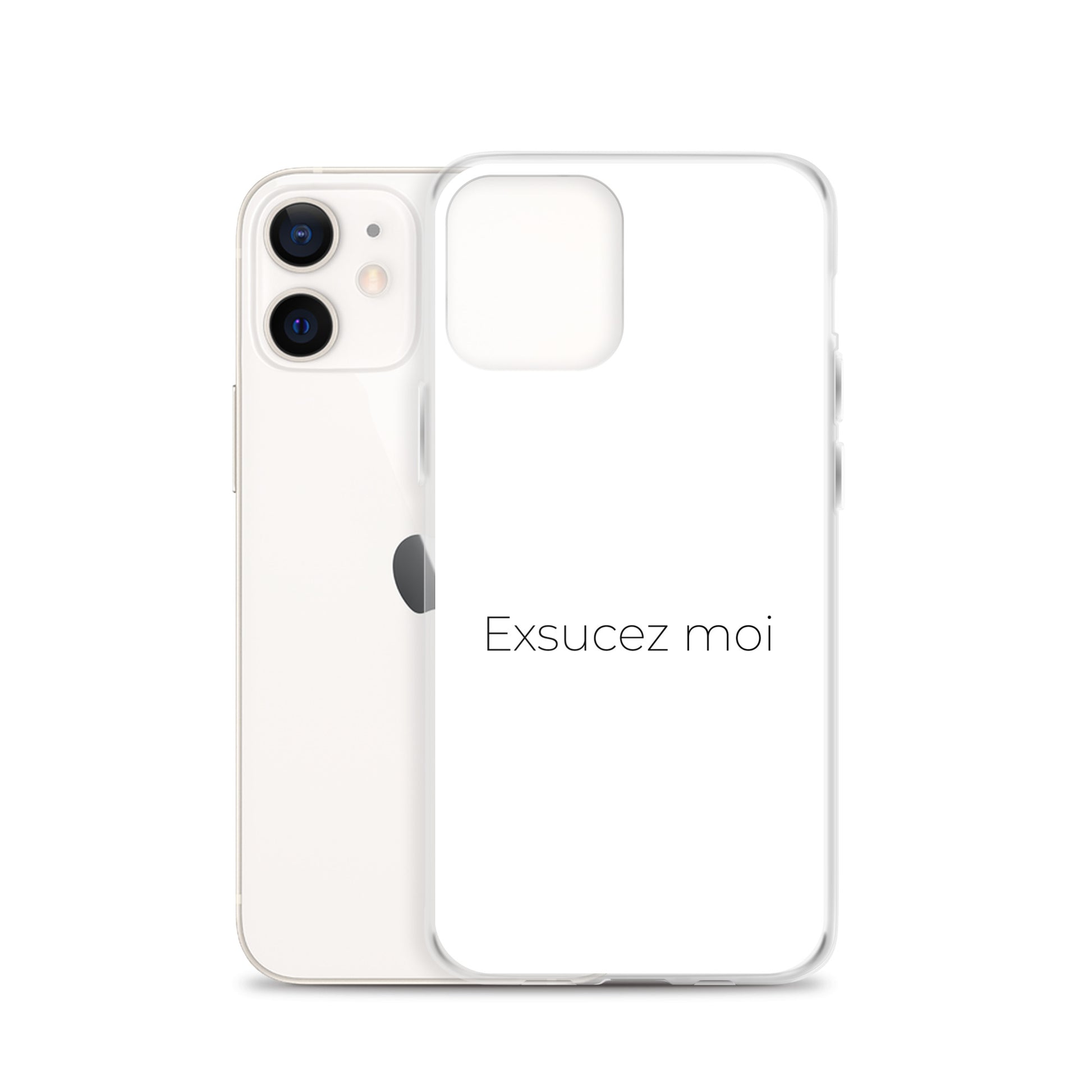 Coque iPhone Exsucez moi iPhone 12 - Sedurro