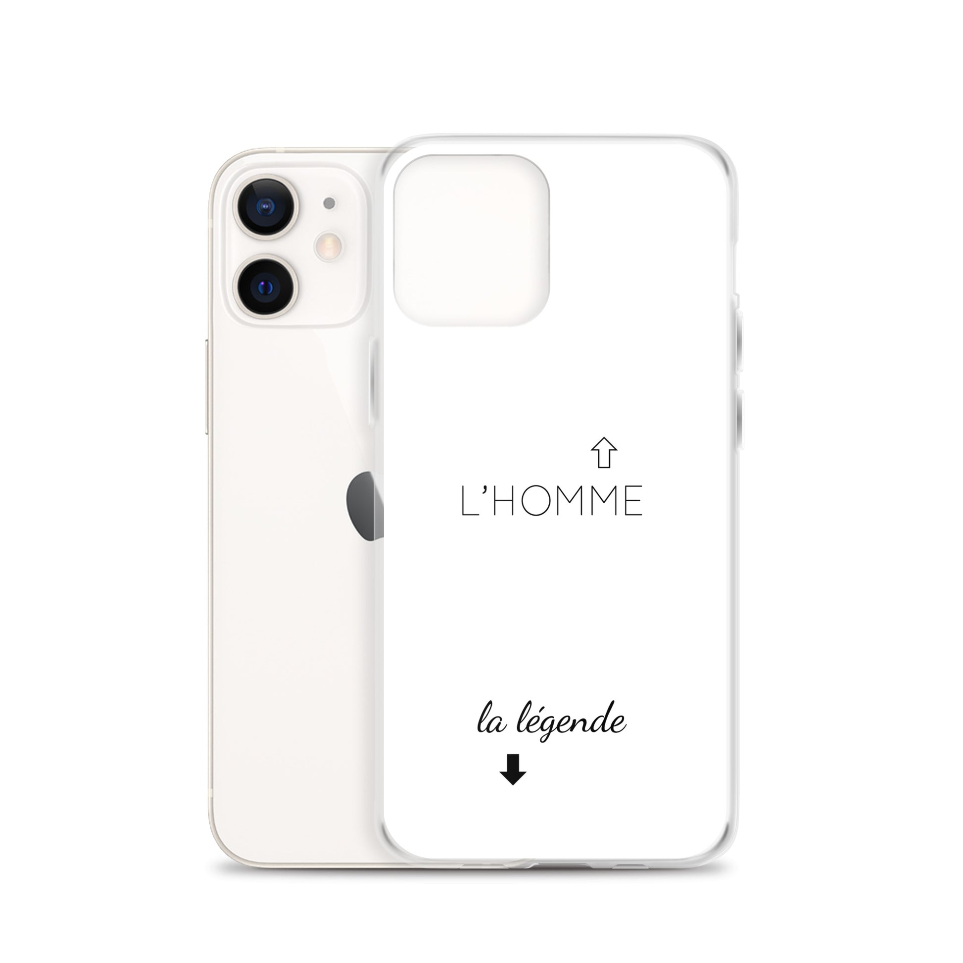 Coque iPhone L'homme et la légende iPhone 12 - Sedurro