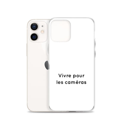 Coque iPhone Vivre pour les caméras iPhone 12 - Sedurro