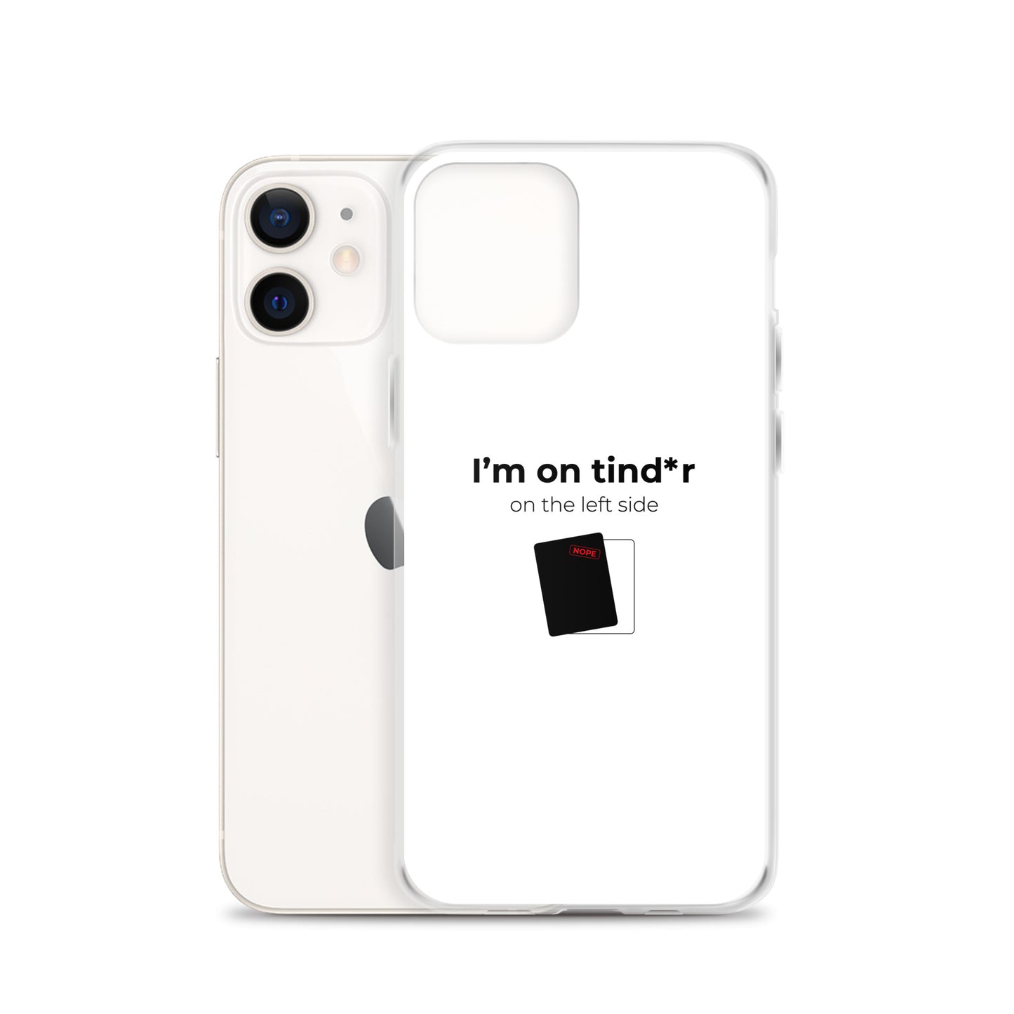 Coque iPhone I'm on tind*r on the left side - Sedurro